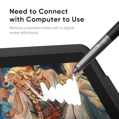 XPPen Artist 15.6 Pro V2 Drawing Tablet with Screen, 16K Pen Pressure Stylus Digital Art Tablet with Full-Laminated Anti-Glare Glass Adjustable Stand 8 Shortcut Keys Work for PC Mac Linux Android - Image 2
