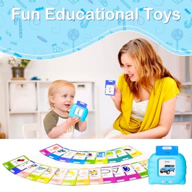 510 Spanish Flash Cards for Kids 2-4 Years,Pocket Speech for Toddlers,Autism Sensory Toys,Learning Montessori Toys,Speech Therapy Toys for Kids Toddlers - Image 5