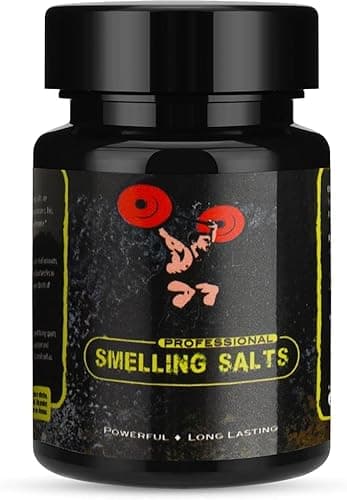 Sml Salts, Powerlifting Sml SaltBottled Salt - Long Lasting Strong Wake Up Salts for Athlete(55G)