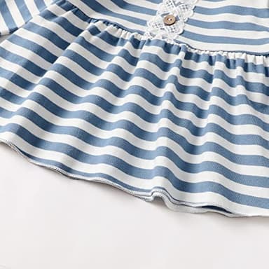 2T Girl Clothes 3T Toddler Girl Clothes Ruffle Long Sleeve Shirt Solid Pants Toddler Cute Outfits 2 3 Year Old Girl Clothes - Image 8