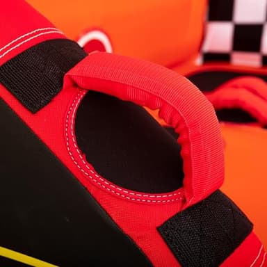 Airhead Big Mable, 1-2 Rider - Inflatable Towable Tube for Boating and Water Sports, Heavy Duty Full Nylon Cover & Zipper with EVA Foam Padding, Easy Inflating & Deflating - Image 4