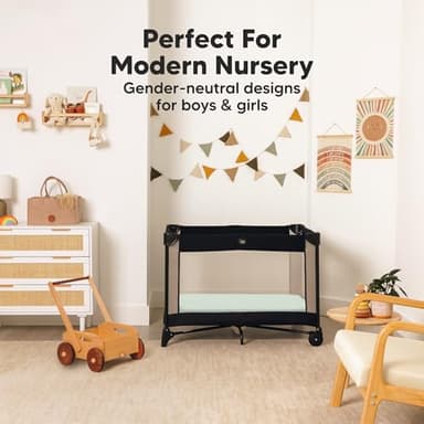 KeaBabies 2-Pack Organic Crib Sheets for Boys, Girls - 52x28 Fitted Crib Mattress Sheet Neutral, Breathable Jersey Cotton Cover for Baby Bed, Toddler Mattress, Soft & Cute Prints (Cove) - Image 8