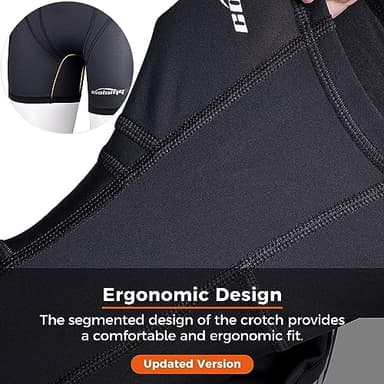 COOLOMG Mens Compression Underwear with Protective Athletic Cup Sliding Shorts Baseball Football Lacrosse Field Hockey White XL - Image 2