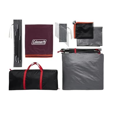 Coleman Skydome Tent with 5 Minute Setup, 2/4/6/8 Person Weatherproof Tent with Rainfly & Carry Bag, 20% More Headroom Than Traditional Canopies - Image 7