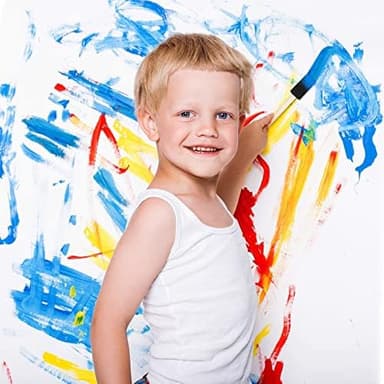 24 Pcs Foam Paint Brushes, Wood Handle Sponge Brushes for Painting, Staining, Varnishes, and DIY Craft Projects (1'', 2'' and 3'' - Image 9