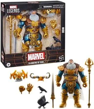 Marvel Legends Series Odin, Deluxe 85th Anniversary Comics Collectible 6-Inch Action Figure - Image 3