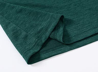 TBMPOY Womens UPF 50+ Sun Protection Hoodie Shirt Long Sleeve Fishing Hiking Outdoor UV Shirt Lightweight Blackish Green L - Image 7