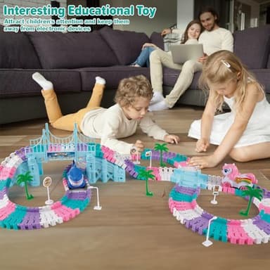 Car Toys for Kid 4-6, 194 PCS Race Car Track for Kids Ages 4-8, Monster Truck 2+ Year Old Birthday Gift Toddler Cars Toy for 3+ Year Old Girl Boy - Image 5