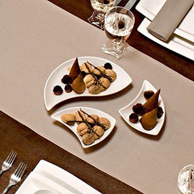 Villeroy & Boch New Wave Move 2 (Triangle Shape), 5.5 x 6 in, Premium Porcelain, White - Image 5