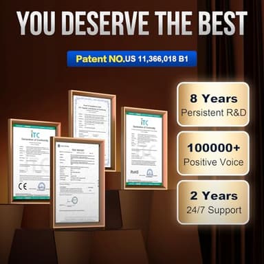 Meat Thermometer Digital Wireless, 800FT Long Range Bluetooth Cooking Thermometer, Food Thermometer for Remote Monitoring of Grill, Oven, Smoker, Air Fryer, Rotisserie, iOS & Android App - Image 6