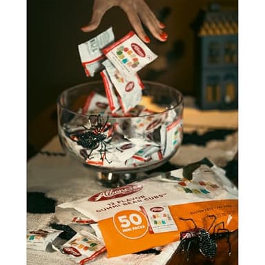 Albanese World's Best, Halloween 12 Flavor Gummi Bear Cubs®, 50-0.5oz Trick or Treat Bags of Halloween Candy - Image 5