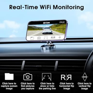 Wireless Backup Camera for Trucks & RVs – Solar-Powered, 1080p HD, Night Vision, Waterproof, Magnetic Mount, Easy Installation for Towing & Parking - Image 7
