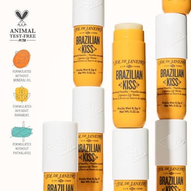 Sol de Janeiro Brazilian Kiss Vegan Formula Hydrating Lip Butter Balm - Image 8