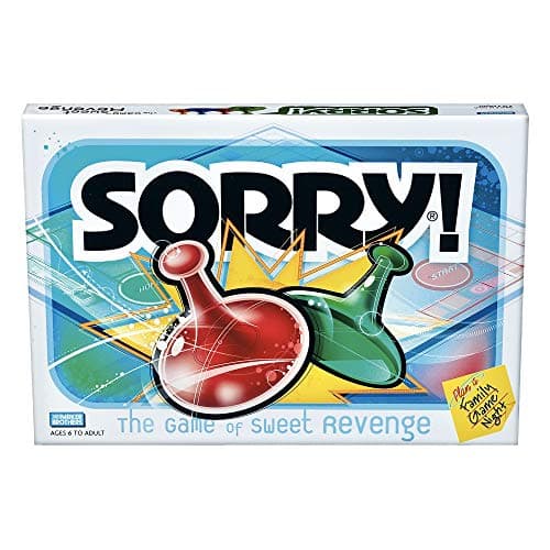 Hasbro Gaming Sorry! Family Board Games for Kids and Adults, 2 to 4 Players, Ages 6 and Up (Amazon Exclusive) - Image 1