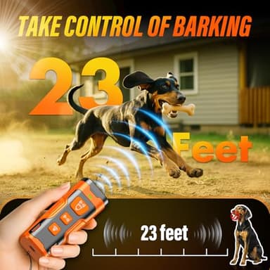 YUYQA Dog Bark Deterrent Device, 3X Ultrasonic Anti Barking, 6 Training Modes 23 FT Range Barks No More Indoors Outdoors Behavior Correct Safe & Humane Rechargeable Compact Bark Control for Dogs - Image 3