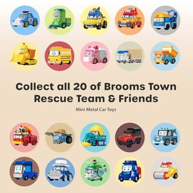 Robocar Poli TRACKY Die-Cast Car Toys Figures Collection – Toddlers STEM Preschool Learning, Birthday & Party Gift for Boys & Girls Ages 1+ - Image 7