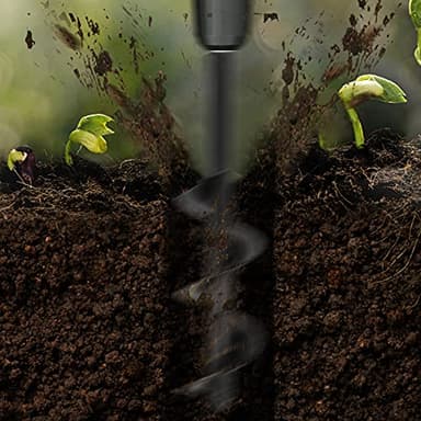 Auger Drill Bit for Planting – 3.5" x 16" and 1.6" x 16.5" Garden Auger Drill Bit for Cordless Drill,Efficient Planting Auger for Bulbs,Flowers,and Vegetables - Image 4