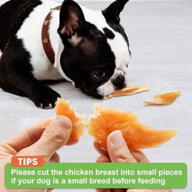 MON2SUN Chicken Jerky Dog Treats Made with Chicken Breast, High Protein & Grain Free, Training Treats for Small to Large Dogs (21 Ounce -Pack of 1) - Image 5