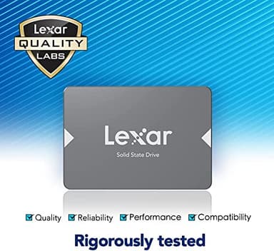Lexar 512GB NS100 SSD 2.5 Inch SATA III Internal Solid State Drive, Up to 550MB/s Read, Gray (LNS100-512RBNA) - Image 6