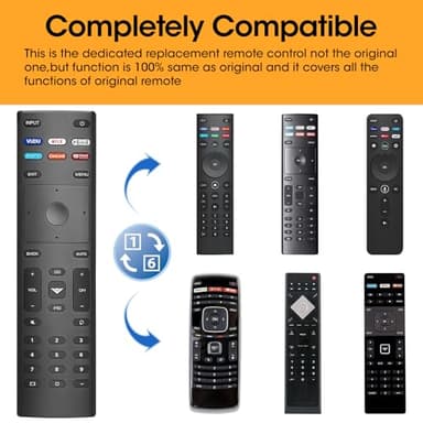 YesBes 2 Pack Replacement Remotes for Hisense TV, Compatible with All Hisense 4K ULED HD UHD Android Smart TVs - Image 3