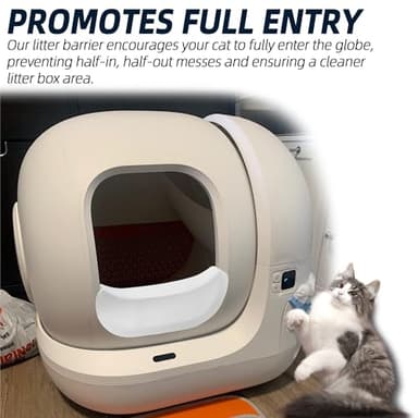 (2-Pack) Calvana Litter Barrier - Mess Prevention Accessory - Image 3