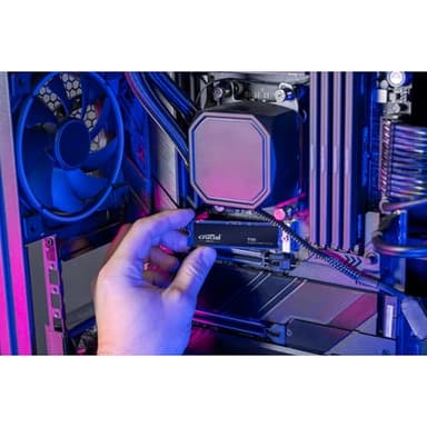 Crucial T705 2TB PCIe Gen5 NVMe M.2 SSD - Up to 14,500 MB/s - Game Ready - Internal Solid State Drive (PC) - +1mo Adobe CC - CT2000T705SSD3 - Image 5