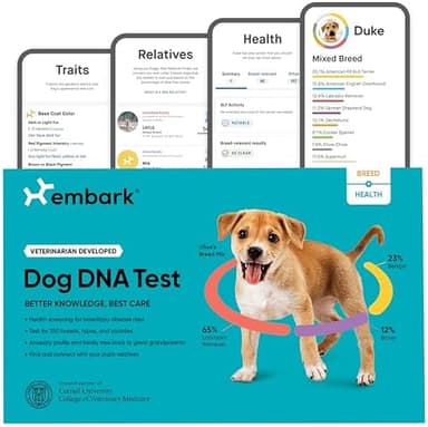 Embark Breed & Health Kit - Dog DNA Testing Kit - Discover Breed, Ancestry, Relative Finder, Genetic Health, Traits, Allergy Risk Scores - Image 3