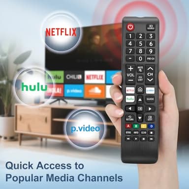 【Pack of 2】 Replacement for Samsung TV Remote Control, Universal Remote for Samsung Smart TV Frame Crystal UHD OLED QLED 4K 8k Series - Image 6