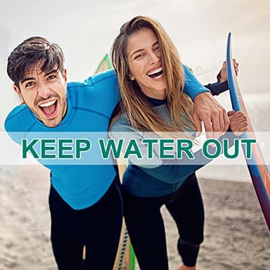 Swimming Ear Plugs for Adults,3 Pairs Waterproof Reusable Silicone Swim Earplugs for Swimming Surfing Snorkeling Showering and Water Pool,Beach,Ocean (Adults & Teens 14+) - Image 7