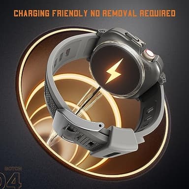 Goton 3 in 1 Waterproof Case with Band for Apple Watch with Built-in Tempered Glass Screen Protector 40mm, 360° Shockproof Bumper Face Cover with Band for Apple Watch SE 3/SE 2/SE, Series 6/5/4, 40mm - Image 5