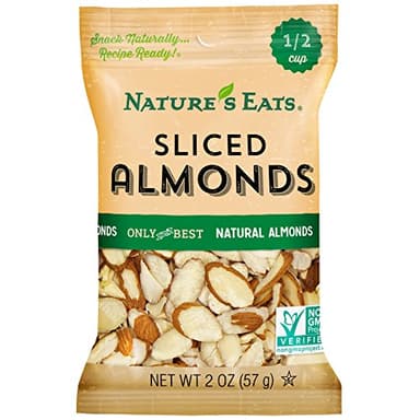 Nature's Eats Natural Sliced Almonds, 2 Ounce (Pack of 12) - Image 1
