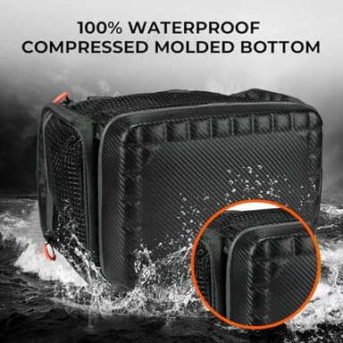 KastKing Fishing Gear & Tackle Bags - Saltwater Resistant Fishing Bags - Fishing Tackle Storage Bags,Medium-Hoss, (With（2） 3600 Trays,15x11x10.25 Inches) - Image 5