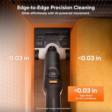 roborock F25 ALT Vacuum Mop, Wet Dry Vacuum Cleaner, Cordless Hard Floor Cleaner Machine with AI Assistant Wheels, 180° Lie-Flat, 194°F Hot Air Flash Drying & Hot Water Self Cleaning Electric Mop - Image 7