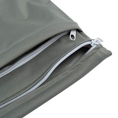 ALVABABY 3pcs Baby Cloth Diaper Wet/Dry Bags|Waterproof Reusable with Two Pockets|Travel, Beach, Pool, Daycare, Soiled Baby Items,Yoga，Gym Bag for Swimsuits or Wet Clothes 3L-B29 - Image 3