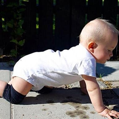 BOSONER Baby Knee Pads for Crawling: Anti-Slip Infant Knee Pads for Crawlers - 5 Pairs Leg Warmers for 6-24 Months - Image 4