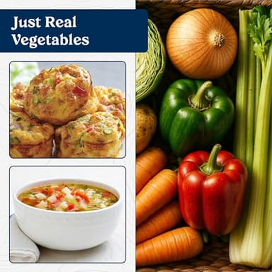 Augason Farms Vegetable Medley Blend Can - Dehydrated Mixed Veggies - Gluten Free Emergency Food Supply with Long Shelf Life for Survival, Disaster Prep & Everyday Meals - 131 Servings - Image 8