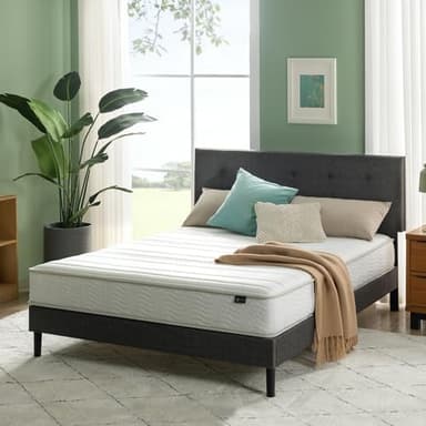 ZINUS 8 Inch Foam and Spring Hybrid Mattress [New Version], King, Fiberglass Free, Medium Firmness, Durable Support, Certified Safe Foams & Fabric, Mattress in A Box - Image 9