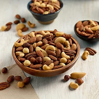 Amazon Brand - Happy Belly Deluxe Mixed Nuts, 16 oz (Pack of 2) (Packaging May Vary) - Image 4