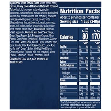 Progresso Light, Italian-Style Meatball Canned Soup, 18.5 oz. (Pack of 12) - Image 2