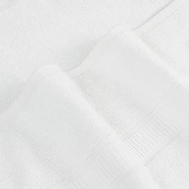 Utopia Towels Luxurious Jumbo Bath Sheet 2 Piece, 600 GSM, 35 by 70 Inches, 100% Ring Spun Cotton, Highly Absorbent and Quick Dry Extra Large Bath Towel, Super Soft Towel, White - Image 6