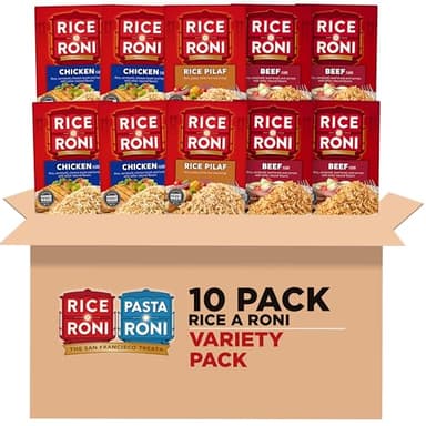 Rice-A-Roni Dinner Classics Variety Pack, 10 Piece Assortment - Image 1