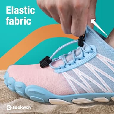 SEEKWAY Water Shoes for Women Adult Quick-Dry Aqua Sock Barefoot Men for Beach Swim River Pool Lake Hiking Kayaking Surfing - Image 4