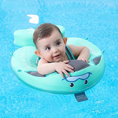 Mambobaby Add Tail Baby Float with Sun Canopy – Special Edition Blue - Image 9