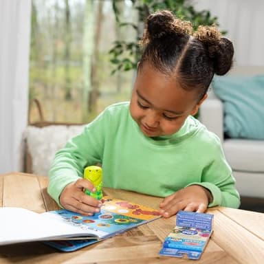 Melissa & Doug Sticker Wow!™ Sea Turtle Bundle: 24-Page Activity Book, Refillable Sticker Stamper, Mini Pad, 500 Stickers, Arts and Crafts for Kids Ages 3+ - Image 6