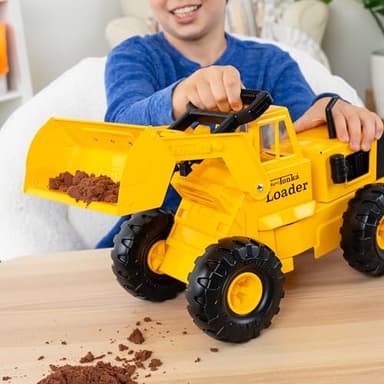 Tonka Retro Front Loader - Collector's Edition - Made with 2X More Steel, Kids Construction Toy, Metal Truck, Toy Truck for Boys and Girls, Kids, Toddlers, Ages 3+ - Image 8