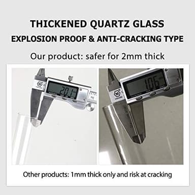 Orlushy Submersible Aquarium Heater,150W Adjustable Fish Tahk Heater with 2 Suction Cups Free Thermometer Suitable for Marine Saltwater and Freshwater - Image 5