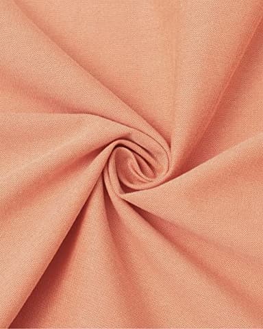 Alimens & Gentle Mens Solid Oxford Shirt Long Sleeve Dress Shirt Work Casual Button Down Shirts with Pocket Orange Yellow - Image 6