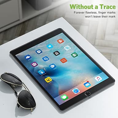 apiker 2 Pack Screen Protector for iPad 9th 8th 7th Generation 10.2 Inch, Tempered Glass Film for iPad 9 8 7 (2021/2020/2019), Case Friendly, Apple Pencil Compatible, High Response - Image 6