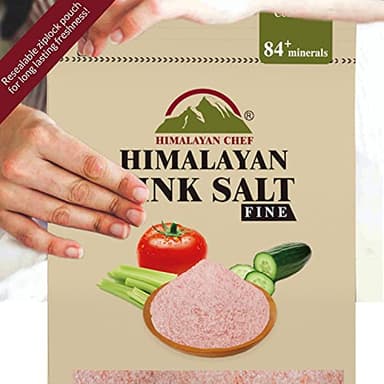 Himalayan Chef Pink Salt Fine, 2 Pounds (Pack of 1) - Image 2