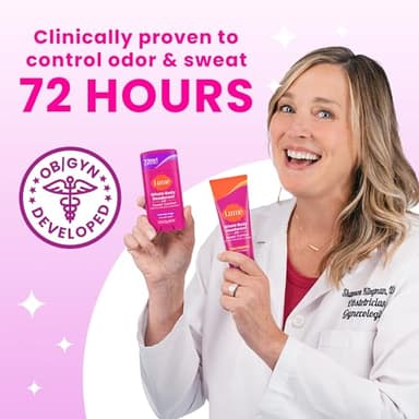 Lume Deodorant Plus Sweat Control - Smooth Solid Stick - Extra Strength Antiperspirant - 72 Hour Odor And Sweat Control - Baking Soda Free, Skin Loving - 2.6 ounce (Soft Powder) Pack of 2 - Image 8